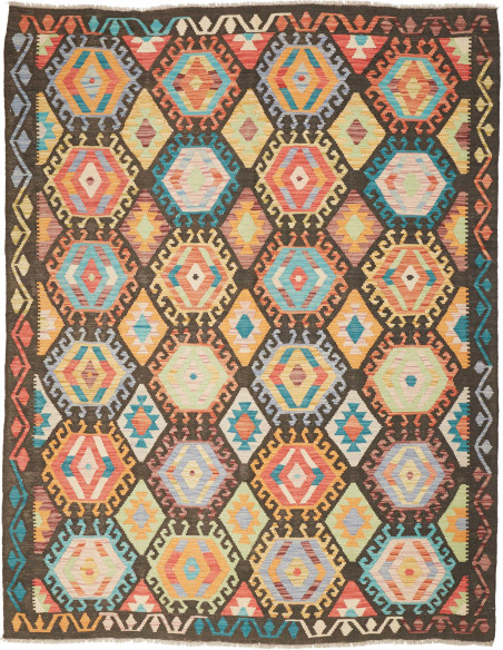 Kilim 178x226 Cm Kilim Afghanistan Lana Cardata A Mano