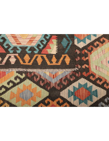 Kilim 178x226 Cm Kilim Afghanistan Lana Cardata A Mano