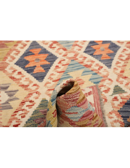 Kilim 104x210 Cm Kilim Afghanistan Hand-carded Wool Cotton