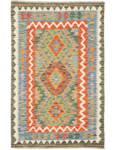 Kilim 83x129 Cm Kilim, Afghanistan, Lana Cardata A Mano