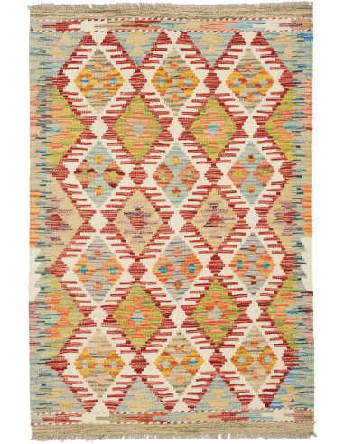 Kilim 81x121 Cm Kilim, Afghanistan, Hand-carded Wool (cotton