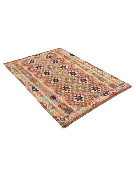 Kilim 124x177 Cm Kilim Afghanistan Hand-carded Wool