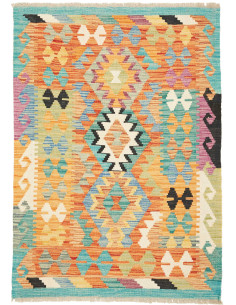 Kilim 87x123 Cm Kilim, Afghanistan, Hand-carded Wool
