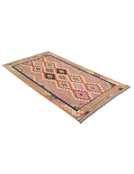 Kilim 124x193 Cm Kilim, Afghanistan, Lana Cardata A Mano