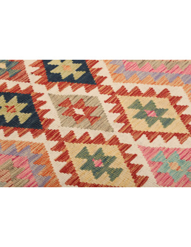 Kilim 124x193 Cm Kilim, Afghanistan, Lana Cardata A Mano