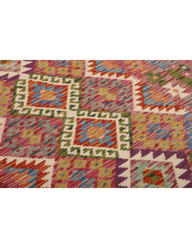 Kilim 123x196 Cm Kilim Afghanistan Hand-carded Wool Cotton