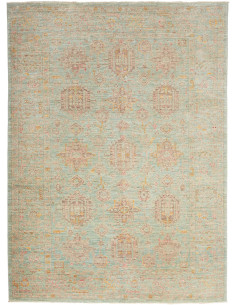 Tappeto Tribal Pakistan 167x227 Azzurro Tenue R