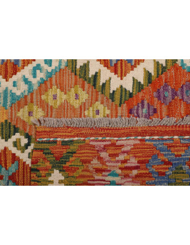Kilim 127x194 Cm Kilim Afghanistan Lana Cardata A Mano