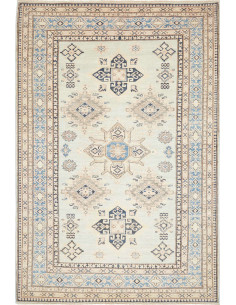 Tappeto Kazak Fine Pakistan 165x247 Acquamarina