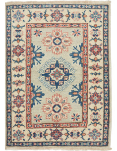Rug Kazak Afghanistan 61x85 Sage Green Blue