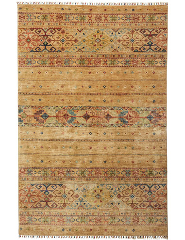Rug Rubin Pakistan 157x243 Ochre Beige