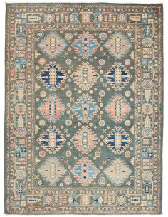 Rug Kazak Afghanistan 174x230 Petrol Green Mute
