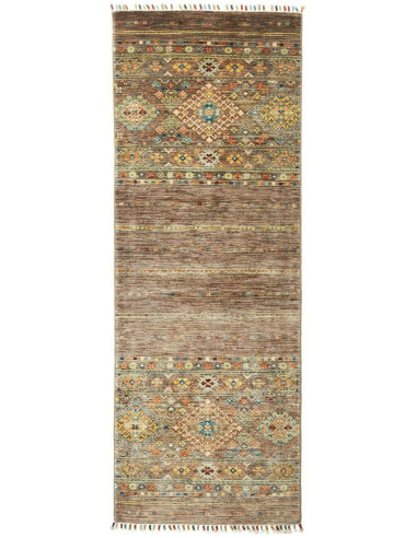 Rug Rubin Pakistan 72x202 Brown Beige