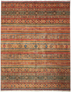 Tappeto Samarkand Pakistan 250x313 Rosso Terrac