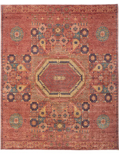 Rug Mamlouk Pakistan 245x306 Terracotta Rust