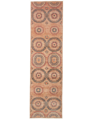 Rug Mamlouk Pakistan 81x296 Terracotta Beige Ch