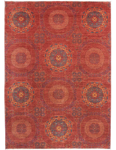 Rug Mamlouk Pakistan 171x240 Terra Cotta Blue