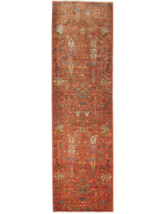 Tappeto Shahi Fine Pakistan 84x294 Terracotta T