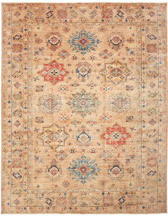 Tappeto Kazak Fine Pakistan 249x315 Beige Blu