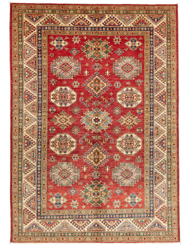 Tappeto Kazak Fine Pakistan 177x248 Rosso