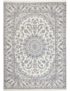 Rug Nain Kashmar Persia 248x346 Cream Blue
