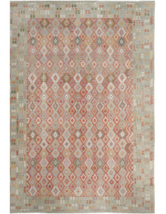 Rug Kilim Afghanistan 410x594 Terracotta Muted