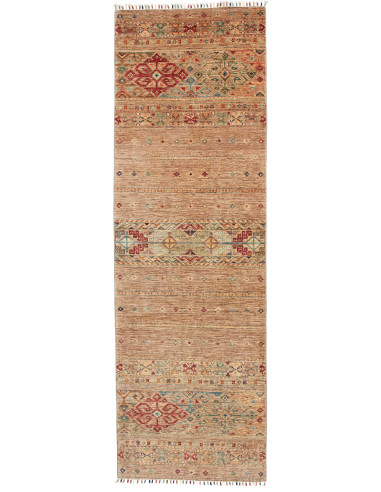 Tappeto Rubin Pakistan 79x246 Beige Marrone Chi