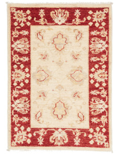 Tappeto Zigler Fine Pakistan 60x88 Rosso Bordea