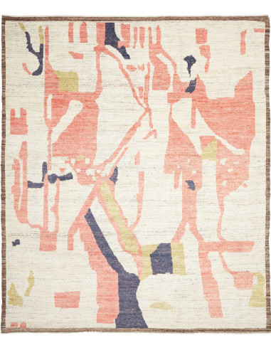 Rug Gabbeh Marrakech Pakistan 261x309 Off-white