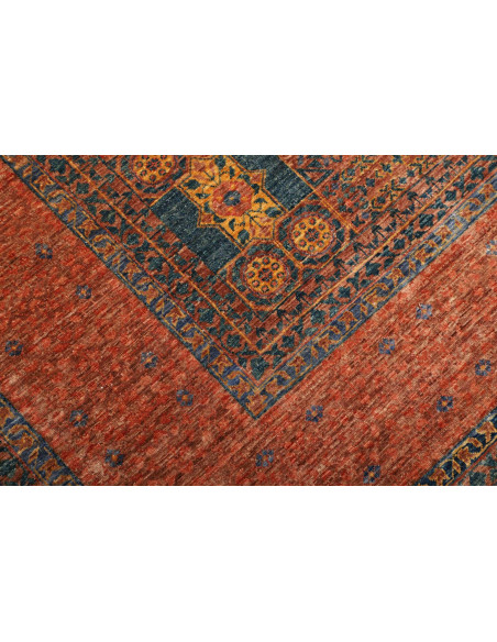 Mamlouk 215x293 Cm Mamlouk Pakistan, Hand-carded Wool,