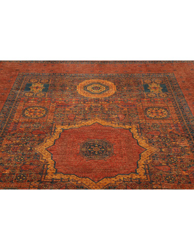 Mamlouk 215x293 Cm Mamlouk Pakistan, Hand-carded Wool,