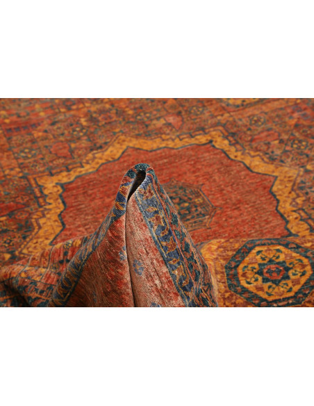 Mamlouk 215x293 Cm Mamlouk Pakistan, Hand-carded Wool,