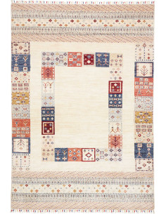 Rug Siva Pakistan 170x245 Cream Blue