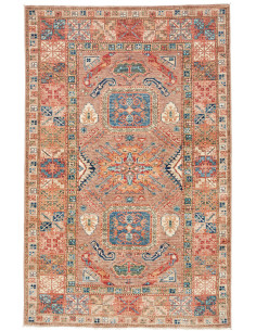 Tappeto Kazak Fine Pakistan 122x190 Terracotta