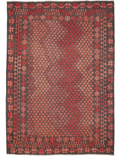 Tappeto Kilim Afghanistan 202x283 Rosso Scuro T
