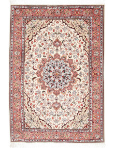Rug Tabriz 50 Raj Persia 102x150 Cream Salmon P