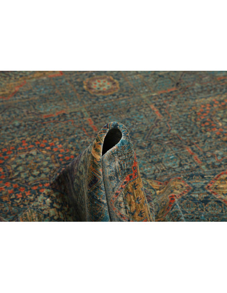 Rug Mamlouk Pakistan 203x299 Teal Ochre