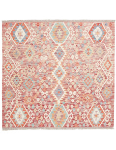 Rug Kilim Afghanistan 159x152 Terracotta Red Li