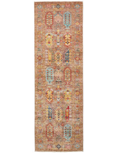 Rug Tribal Pakistan 79x243 Earthy Tones Brown
