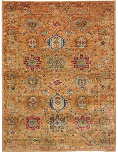 Rug Tribal Pakistan 167x224 Burnt Gold Red