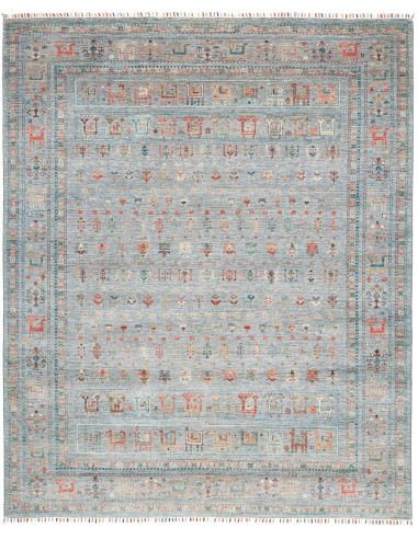 Rug Rubin Pakistan 203x250 Dusty Blue Multicolo