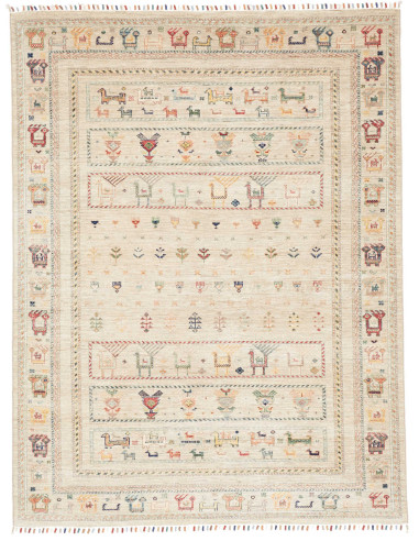 Rug Rubin Pakistan 146x203 Beige Multicolor