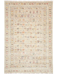 Rug Rubin Pakistan 203x302 Cream Beige Multicol