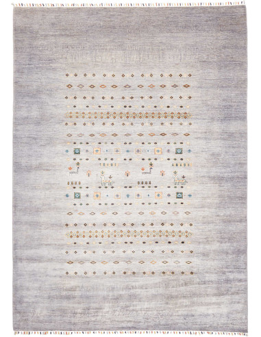 Rug Siva Pakistan 207x291 Grey-lavender Brown