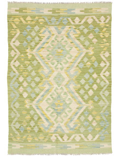 Kilim 102x149 Cm Kilim Afghano Verde