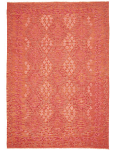 Kilim 204x295 Cm Kilim Afghanistan Hand-carded Wool Cotton
