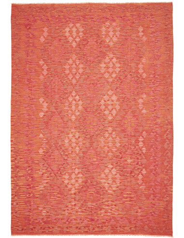 Kilim 204x295 Cm Kilim Afghanistan Hand-carded Wool Cotton