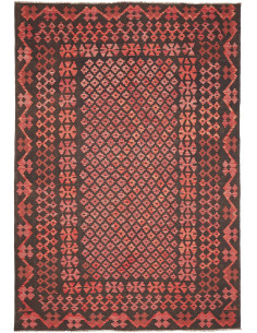 Kilim 203x294 Cm Kilim Afghanistan Hand-carded Wool (warp: