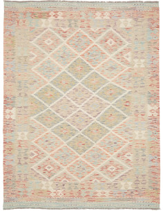 Kilim 157x207 Cm Kilim Afghanistan Lana Cardata A Mano