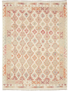 Kilim 150x199 Cm Kilim Afghanistan Lana Cardata A Mano